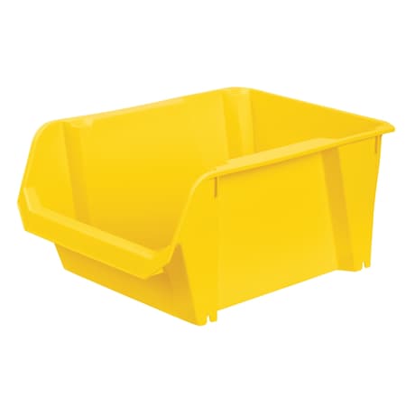 Stanley Hang & Stack Storage Bin, Yellow, 6.000 in H, 9.000 in W, 13.000 in L STST55400